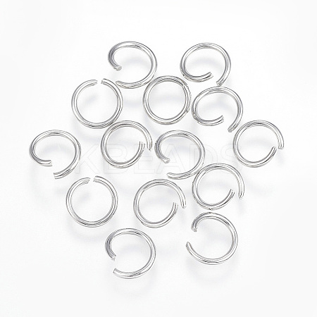 Tarnish Resistant 304 Stainless Steel Open Jump Rings LS-STAS-F110-02P-1