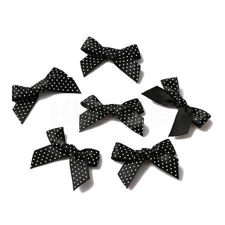 Bowknot Polyester Ribbon FIND-WH0126-61C-1
