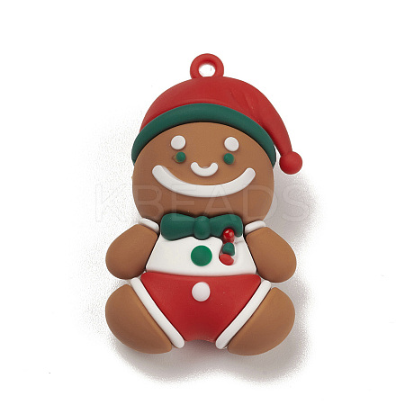 PVC Plastic Christmas Style Big Pendants LS-PVC-O001-02C-1
