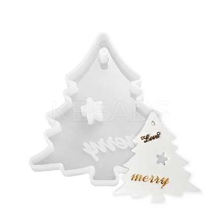 Christmas Tree Pendant Silicone Molds LS-DIY-F114-32-1