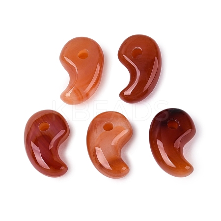 Dyed Natural Carnelian Pendants X-G-S294-07B-08-1