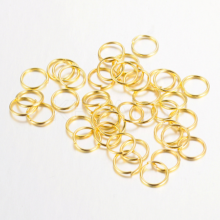 Iron Open Jump Rings X-IFIN-A018-5mm-G-NF-1