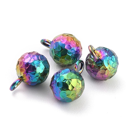 Ion Plating(IP) 304 Stainless Steel Charms X-STAS-O147-03B-MC-1