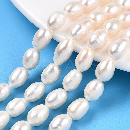 Natural Cultured Freshwater Pearl Beads Strands LS-PEAR-N012-07R-1