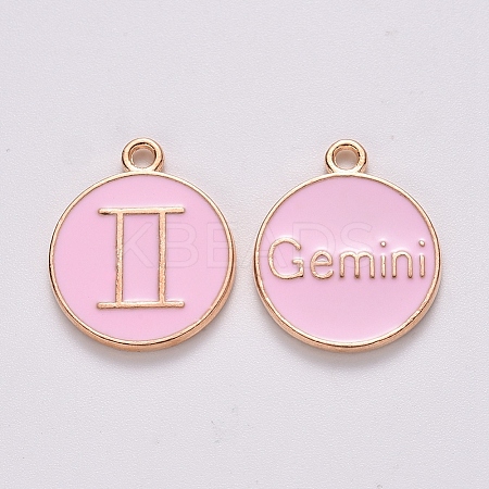 Alloy Enamel Pendants LS-X-ENAM-S124-01B-09I-1
