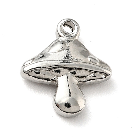 Non-Tarnish 201 Stainless Steel Machine Polishing Charms STAS-G261-30P-1