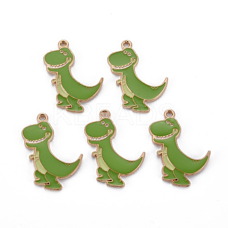 Alloy Enamel Pendants ENAM-S126-084-NR-1