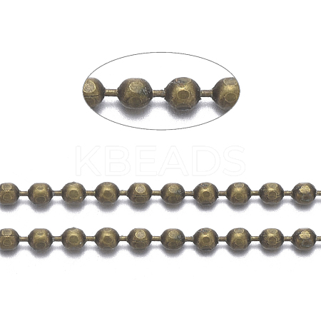 Brass Ball Chains CHC013Y-AB-1