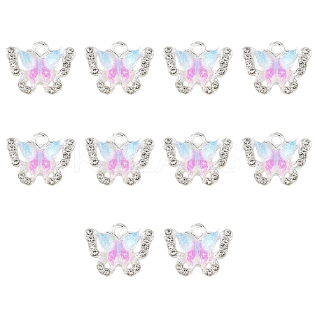 10Pcs Alloy Pendants FIND-YW0009-29C-1