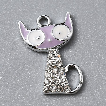 Alloy Enamel Pendants ENAM-WH0065-25P-04-1