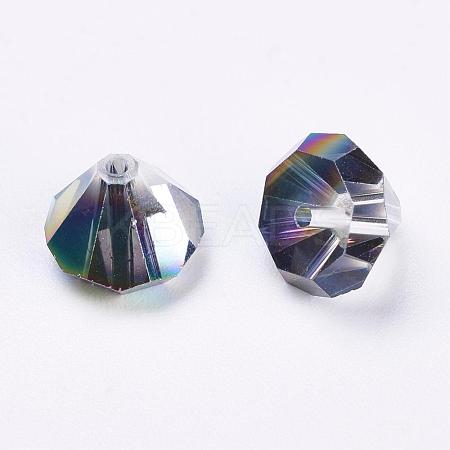 Imitation Austrian Crystal Beads SWAR-F075-10mm-31-1