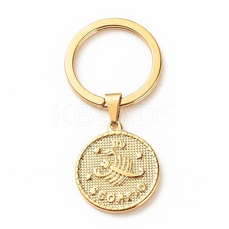 304 Stainless Steel Pendants Keychain KEYC-JKC00314-08-1