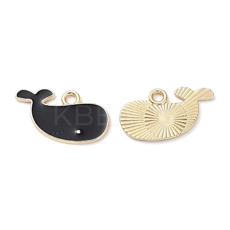 Alloy Enamal Pendants PALLOY-K009-07G-05-1