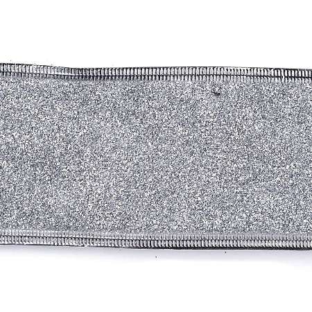 Sparkle Style Velvet Ribbons LS-SRIB-WH0011-020B-1