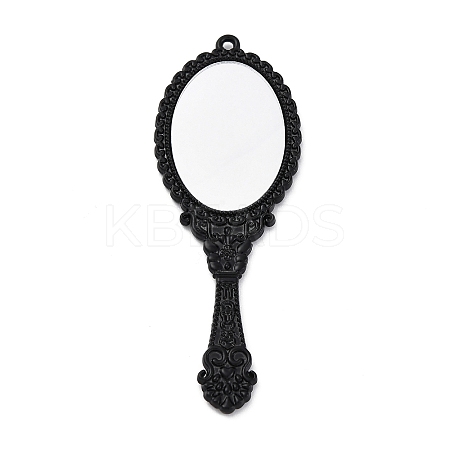 Glass Mirror Pendants FIND-Z073-04EB-1