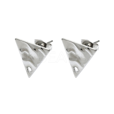 Non-Tarnish 304 Stainless Steel Stud Earring Findings STAS-L024-003P-02-1