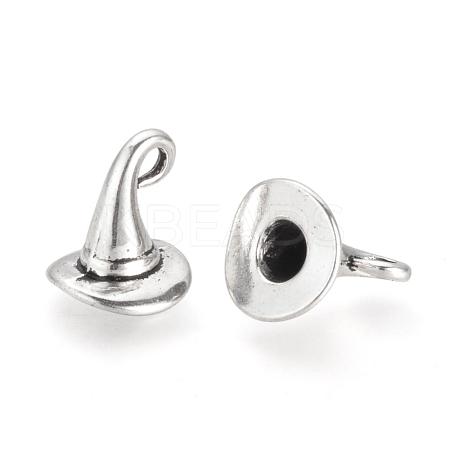 Tibetan Style Alloy Charms TIBE-Q070-137AS-RS-1