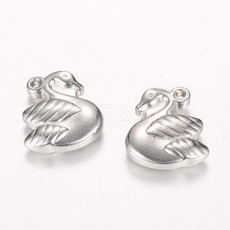 Non-Tarnish 201 Stainless Steel Pendants STAS-T005-12-1-1