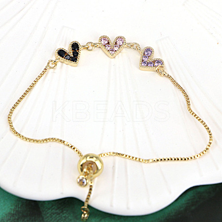 Adjustable Box Chain Slider Bracelets FS-WG29C47-04-1