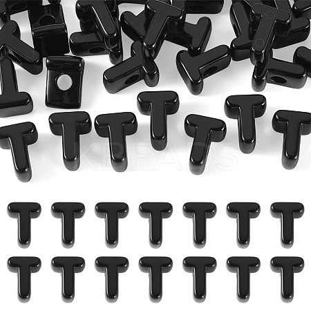 Acrylic European Beads OACR-TAC0013-14T-1
