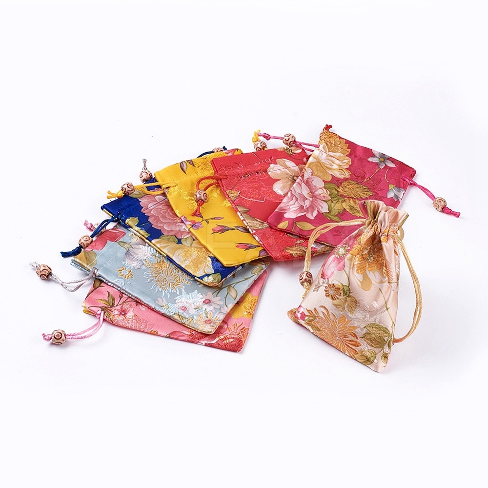 Wholesale Silk Packing Pouches - KBeads.com