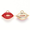 Alloy Enamel Pendants ENAM-S121-093-1
