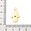 Brass Micro Pave Cubic Zirconia Pendants KK-D325-50G-3
