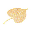 Brass Filigree Big Pendants KKC-T003-24G-2