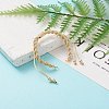 Adjustable Polyester Braided Cord Bracelet Making AJEW-JB00848-07-4