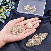3Pcs 2 Style Hotfix Rhinestone DIY-FG0002-56-3