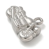 Anti-Tarnish 304 Stainless Steel Pendants STAS-Q334-45P-2