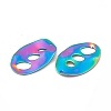 Ion Plating(IP) 304 Stainless Steel Pendants STAS-B031-11R-3