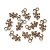 Tibetan Style Alloy Pendants TIBEP-21055-AB-FF-1