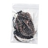 14Pcs 7 Colors Cotton Cord Bracelet Set for Men Women BJEW-FS00025-04-6