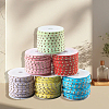 CALFOVERA 6 Rolls 6 Colors Faux Suede Cord LW-CL0001-02A-7