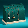 Velvet Necklace Organizer Display Stands PW-WG42274-03-1