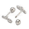 304 Stainless Steel Cartilage Earrings EJEW-B066-01G-P-2