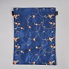 Embroidery Flower Burlap Packing Pouches Drawstring Bags ABAG-WH0048-39B-1