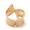 Alloy Wide Hinged Bangles BJEW-C058-02A-G-3