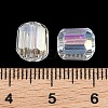 Electroplate Column Glass Beads EGLA-A043-02-AB12-3