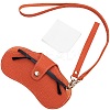 1 Set Portable Travel Leather Eyeglass Storage Cases AJEW-CN0002-45E-1