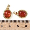 Natural Carnelian(Dyed & Heated) Pendants KK-P283-45G-3