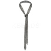 Alloy Crystal Rhinestone Ties AJEW-WH20006-208A-1