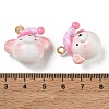 Handmade Polymer Clay Pendants PY-CBABDB7-09B-3