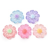 Transparent Resin & Glitter Powder Cabochons RE-CBA0EC6-12-1