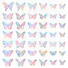 7 Bags 7 Styles Paper Wall Stickers DIY-TA0013-20-2
