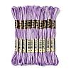 10 Skeins 6-Ply Polyester Embroidery Floss OCOR-K006-A34-1