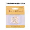 Brass Micro Pave Grade AAA Cubic Zirconia Charms X-ZIRC-P067-11G-N-NR-2