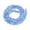 Transparent Glass Beads Strands GLAA-N018-3mm-18-3