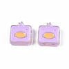 Transparent Acrylic Beads ACRC-S039-09D-2